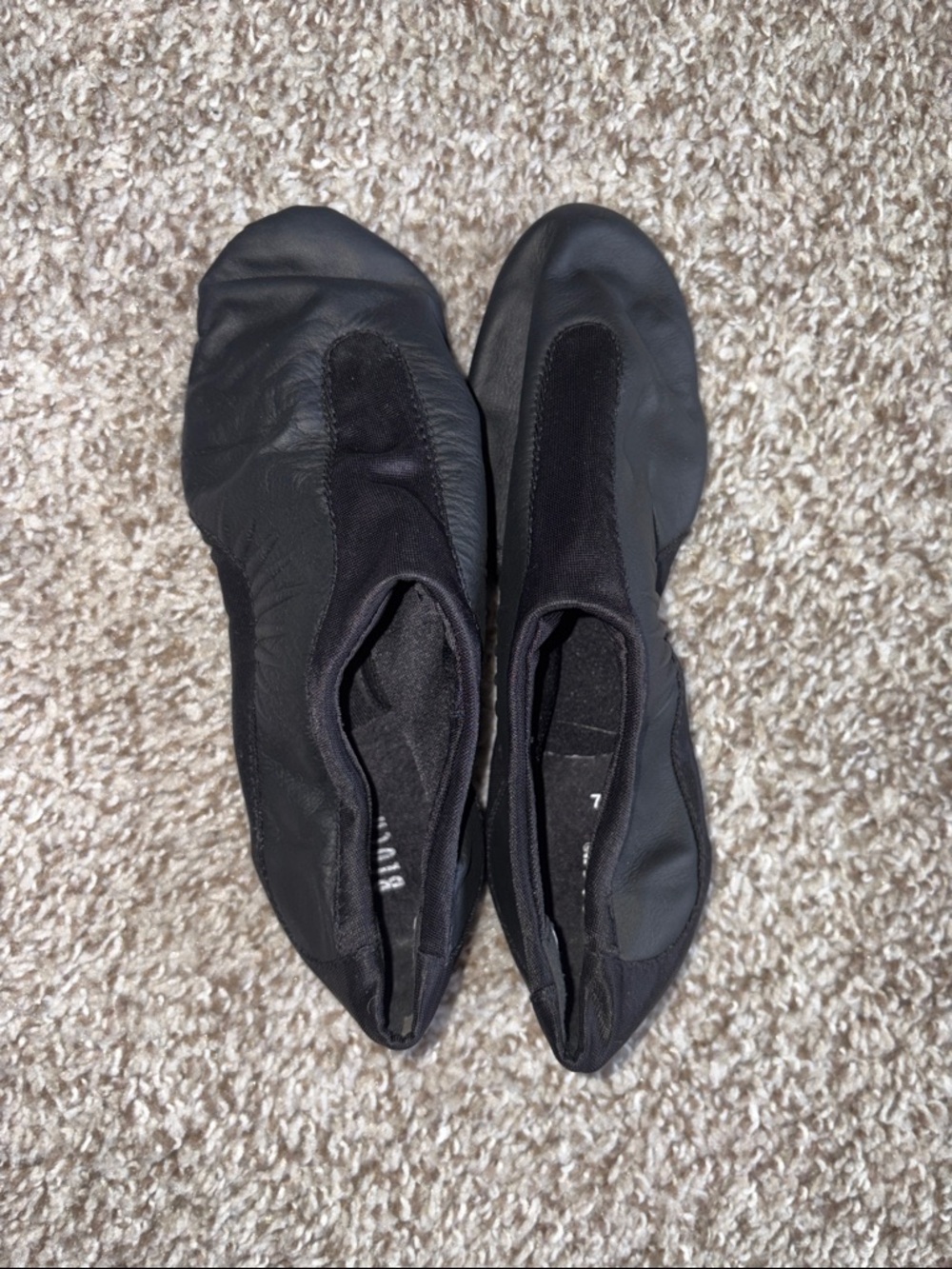 BLOCH Black Dance/Jazz shoes - Slip-On Jazz Shoes
